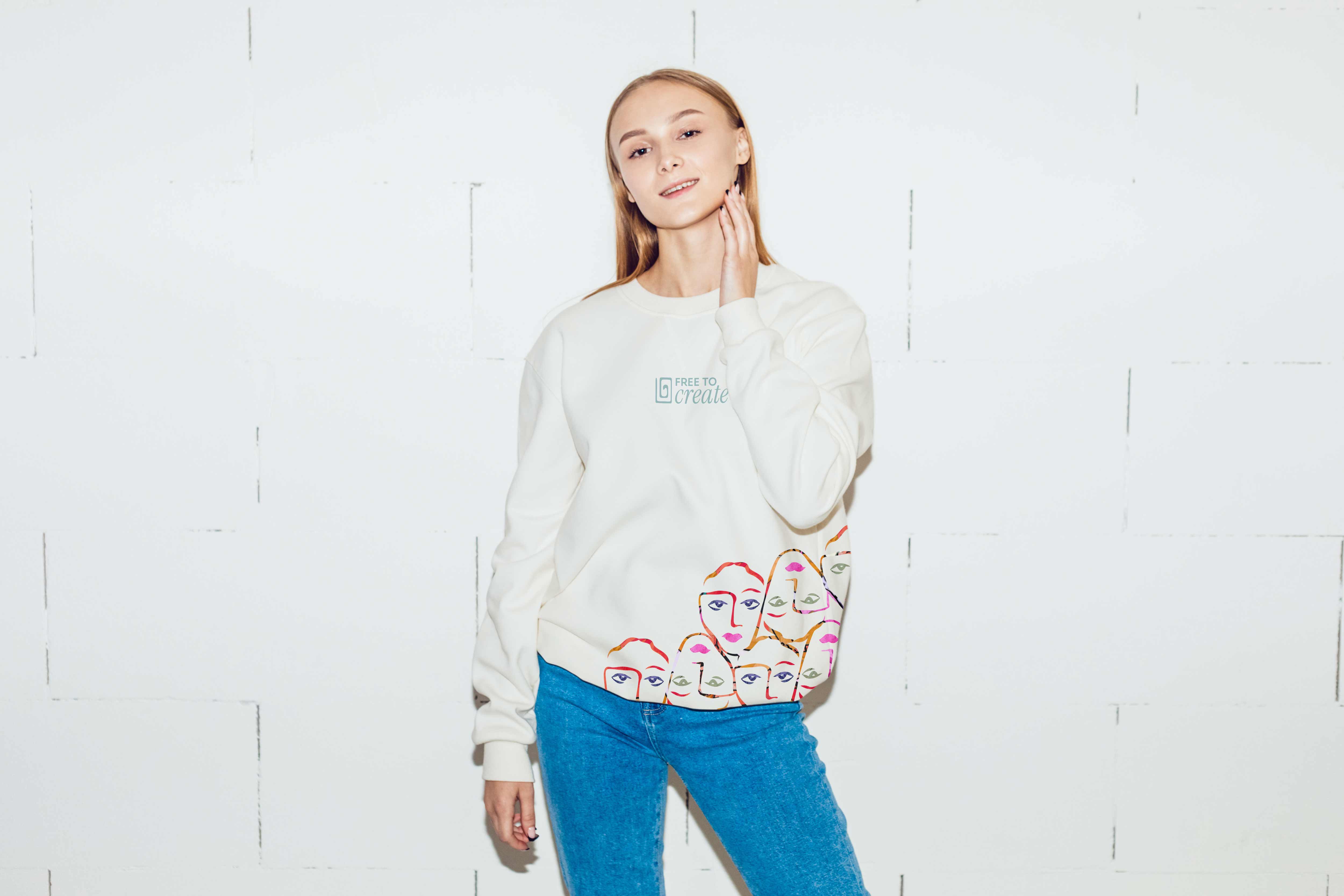Free to Create Sweatshirt