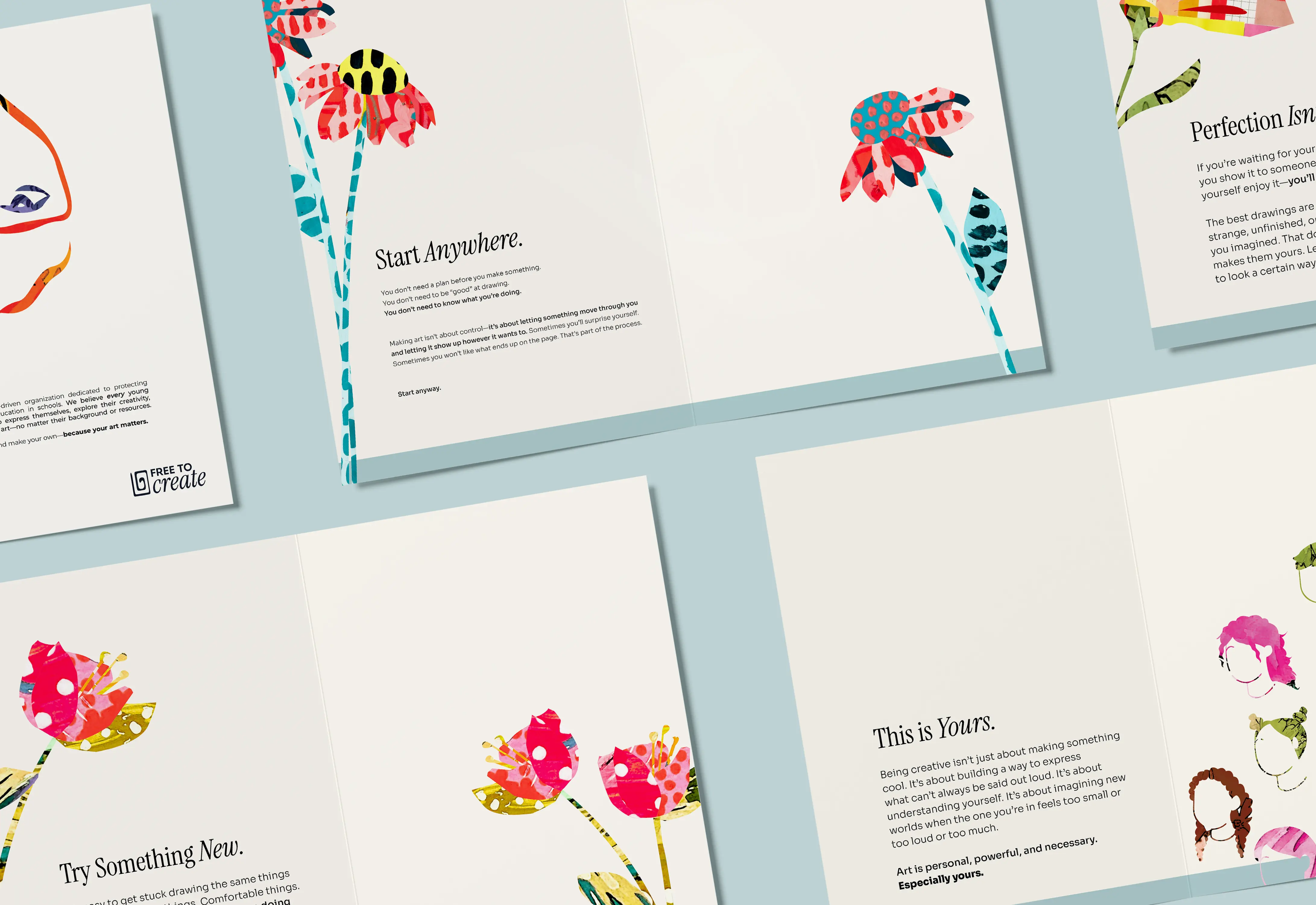 Free to Create Sketchbook